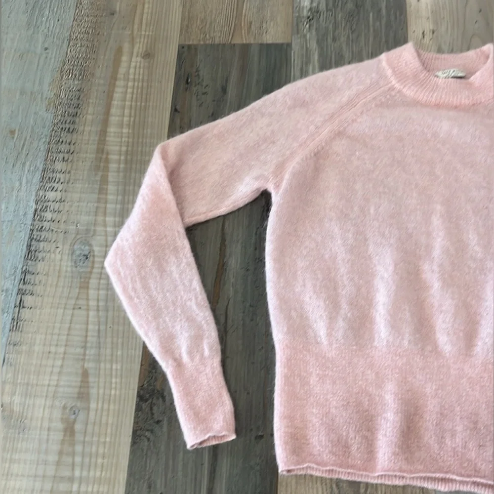 Jack Wills Girls Pink Crew Neck Sweater Size US 4 Pull Over